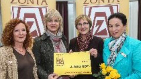 Zonta Club spendet 4000 Euro an das Frauenhaus